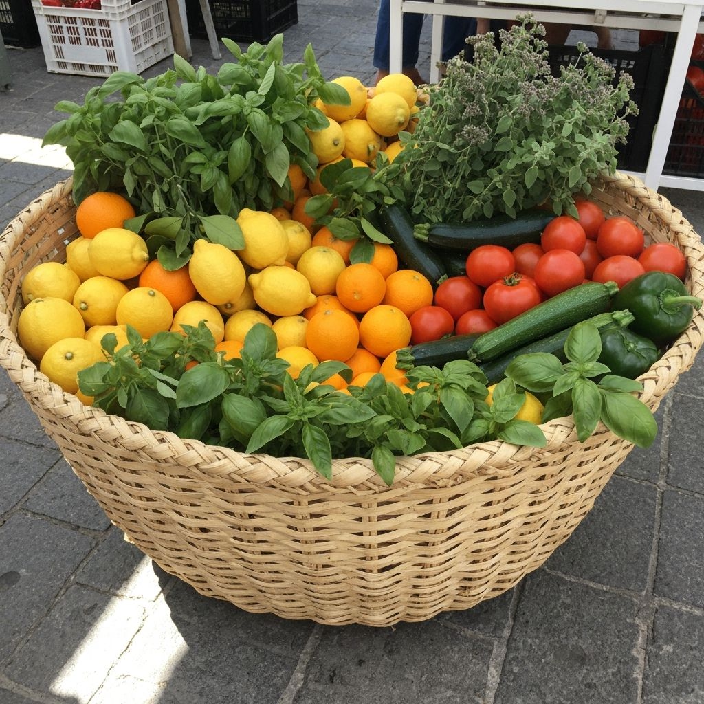 Seasonal Mediterranean produce